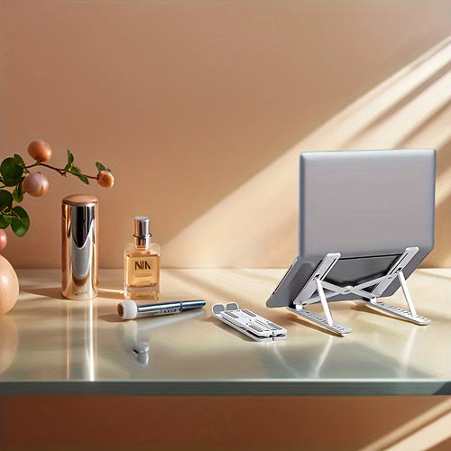 Adjustable Laptop Stand Foldable Desk Riser